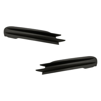 Replacement - Front Driver and Passenger Side Fog Light Cover Set (Standard Line)