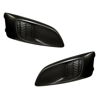 Replacement - Front Driver and Passenger Side Fog Light Cover Set (Standard Line)