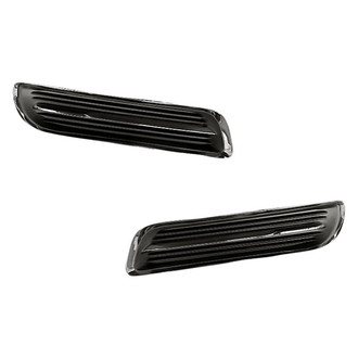 Replacement - Front Driver and Passenger Side Fog Light Cover Set (Standard Line)
