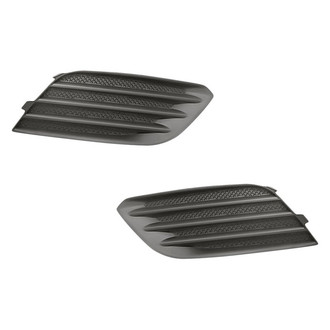 Replacement - Front Driver and Passenger Side Fog Light Cover Set (Standard Line)