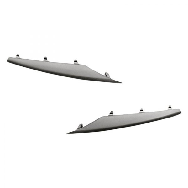 Replacement - Front Driver and Passenger Side Bumper Cover Lower Trim Panel Set