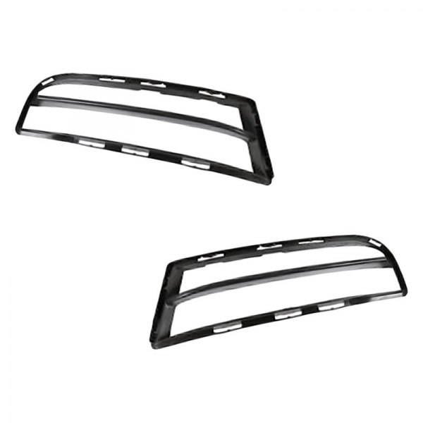 Replacement - Front Driver and Passenger Side Outer Bumper Insert Set