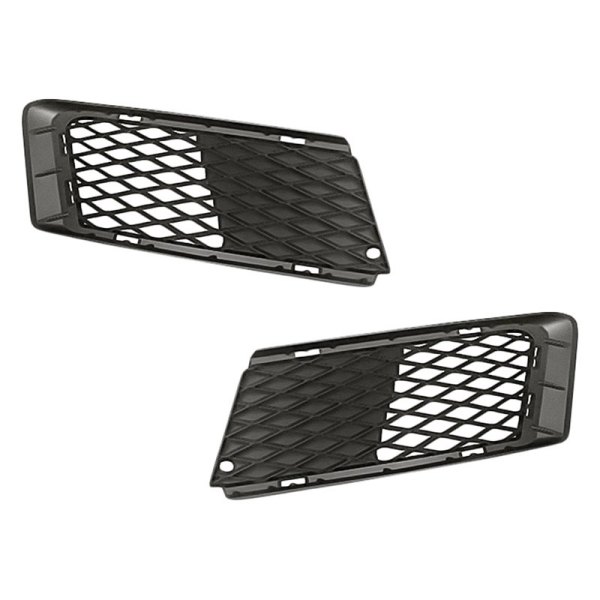 Replacement - Front Driver and Passenger Side Outer Fog Light Cover Set