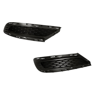 Replacement - Front Driver and Passenger Side Fog Light Cover Set (Standard Line)