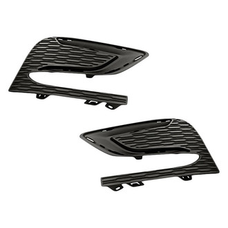 Replacement - Front Outer Driver and Passenger Side Bumper Grille Set (Standard Line)