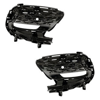Replacement - Front Driver and Passenger Side Fog Light Bezel Set (Standard Line)