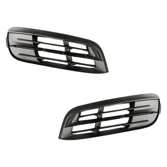 Replacement - Front Driver and Passenger Side Fog Light Cover Set (Standard Line)