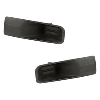 Replacement - Front Driver and Passenger Side Fog Light Cover Set (Standard Line)
