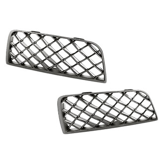 Replacement - Front Driver and Passenger Side Fog Light Cover Set (Standard Line)