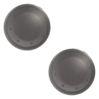 Replacement - Front Driver and Passenger Side Fog Light Cover Set (Standard Line)