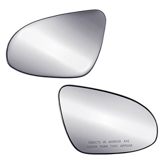 Replacement - Driver and Passenger Side Mirror Glass Set (Non-Heated) (Standard Line)