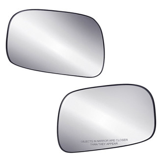 Replacement - Driver and Passenger Side Power Mirror Glass Set (Non-Heated) (Standard Line)