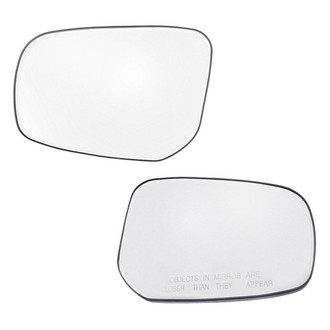Replacement - Driver and Passenger Side Mirror Glass Set (Heated) (Standard Line)