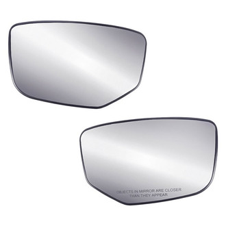 Replacement - Driver and Passenger Side Power Mirror Glass Set (Heated) (Standard Line)