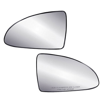 Replacement - Driver and Passenger Side Power Mirror Glass Set (Heated) (Standard Line)
