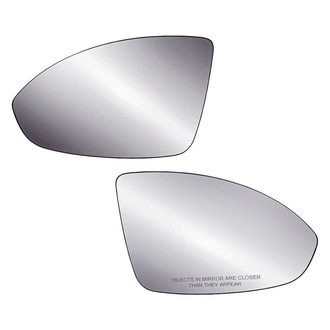 Replacement - Driver and Passenger Side Power Mirror Glass Set (Non-Heated) (Standard Line)