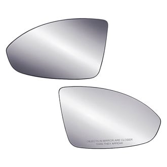 Replacement - Driver and Passenger Side Mirror Glass Set (Heated) (Standard Line)