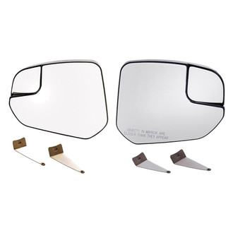 Replacement - Driver and Passenger Side Manual Mirror Glass Set (Non-Heated) (Standard Line)