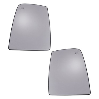 Replacement - Driver and Passenger Side Power Mirror Glass Set (Heated) (Standard Line)
