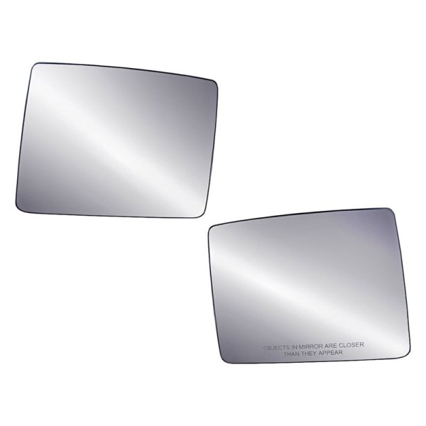 Replacement - Driver and Passenger Side Towing Mirror Glass Set