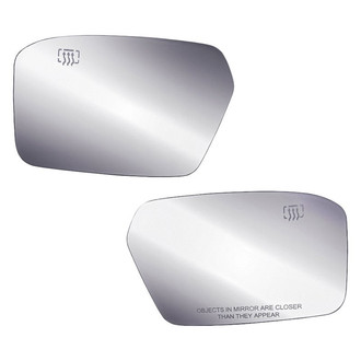 Replacement - Driver and Passenger Side Power Mirror Glass Set (Heated) (Standard Line)
