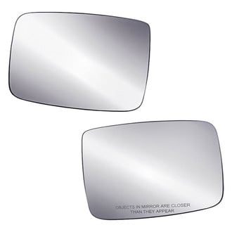 Replacement - Driver and Passenger Side Manual Mirror Glass Set (Non-Heated) (Standard Line)
