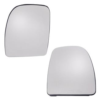 Replacement - Driver and Passenger Side Mirror Glass Set (Heated) (Standard Line)