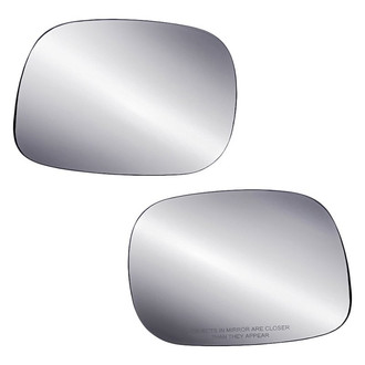 Replacement - Driver and Passenger Side Manual Mirror Glass Set (Non-Heated) (Standard Line)