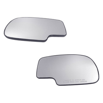 Replacement - Driver and Passenger Side Power Mirror Glass Set (Non-Heated) (Standard Line)