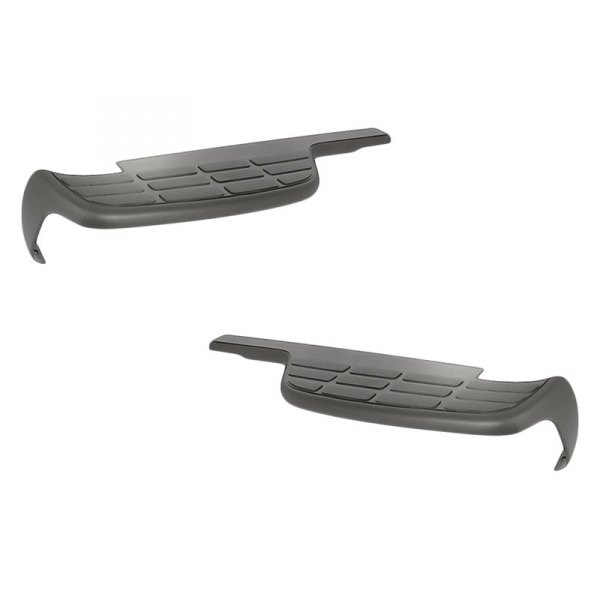 Replacement - Rear Driver and Passenger Side Bumper Step Pad Set