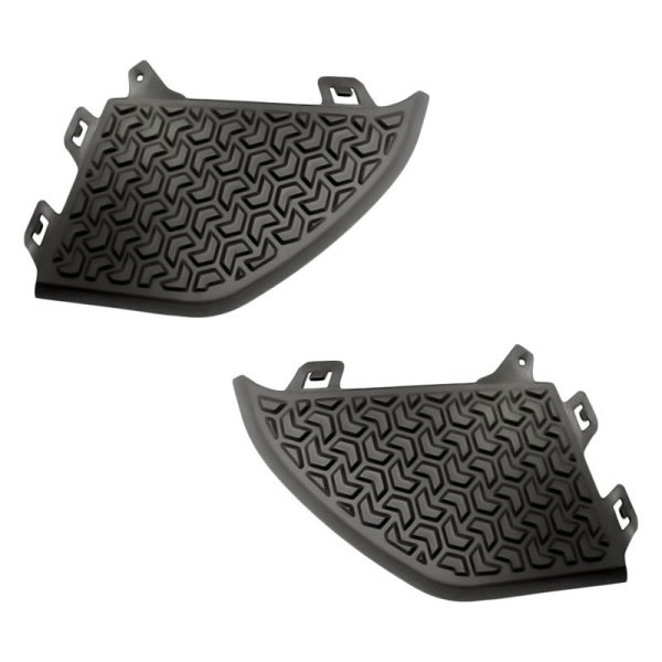 Replacement - Rear Driver and Passenger Side Outer Bumper Step Pad Set