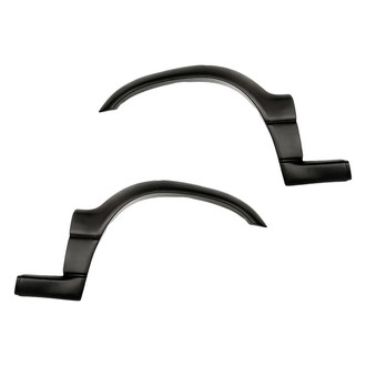 Replacement - Front Driver and Passenger Side Fender Flare Set (Standard Line)