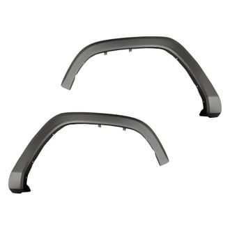 Replacement - Front Driver and Passenger Side Fender Flare Set (CAPA Certified)