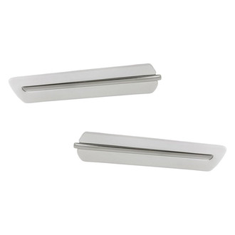 Replacement - Front Driver and Passenger Side Fender Molding Set (Standard Line)