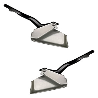 Replacement - Driver and Passenger Side Hood Hinge Set (Standard Line)