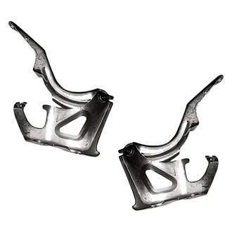 Replacement - Driver and Passenger Side Hood Hinge Set (Standard Line)