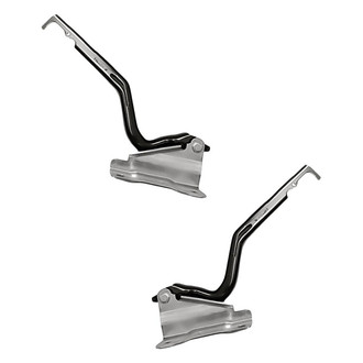 Replacement - Driver and Passenger Side Hood Hinge Set (Standard Line)