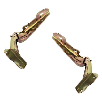Replacement - Driver and Passenger Side Hood Hinge Set (Standard Line)