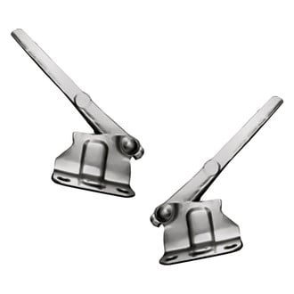 Replacement - Driver and Passenger Side Hood Hinge Set (Standard Line)