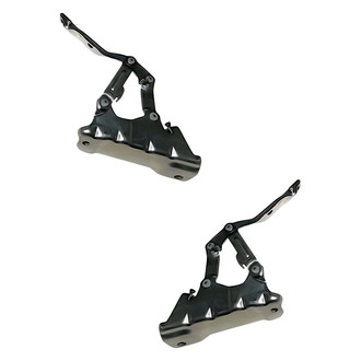 Replacement - Driver and Passenger Side Hood Hinge Set (Standard Line)