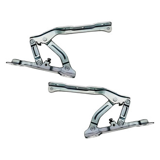 Replacement - Driver and Passenger Side Hood Hinge Set (Standard Line)