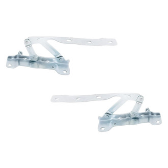 Replacement - Driver and Passenger Side Hood Hinge Set (Standard Line)