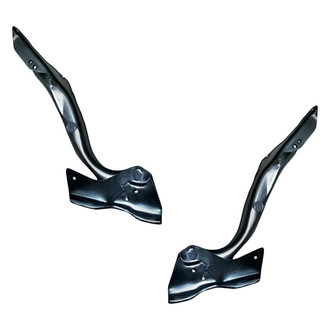 Replacement - Driver and Passenger Side Hood Hinge Set (Standard Line)