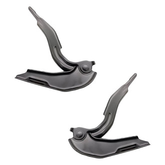 Replacement - Driver and Passenger Side Hood Hinge Set (Standard Line)