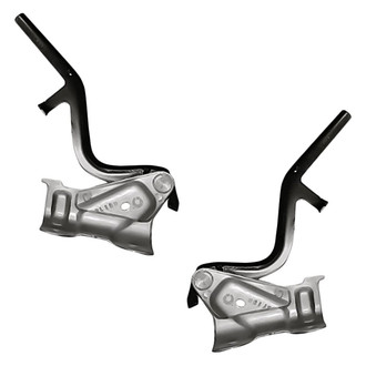 Replacement - Driver and Passenger Side Hood Hinge Set (Standard Line)