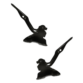 Replacement - Driver and Passenger Side Hood Hinge Set (Standard Line)