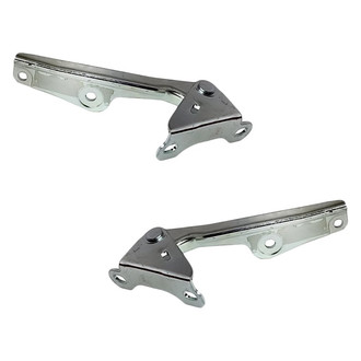 Replacement - Driver and Passenger Side Hood Hinge Set (Standard Line)