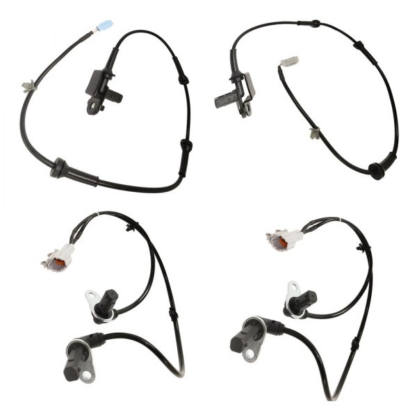 Replacement - Front and Rear Driver and Passenger Side ABS Wheel Speed Sensor Set