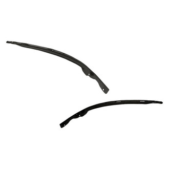 Replacement - Front Driver and Passenger Side Bumper Reinforcement Set (CAPA Certified)