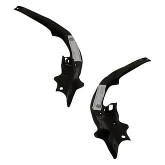 Replacement - Front Driver and Passenger Side Bumper Support Set (Standard Line)